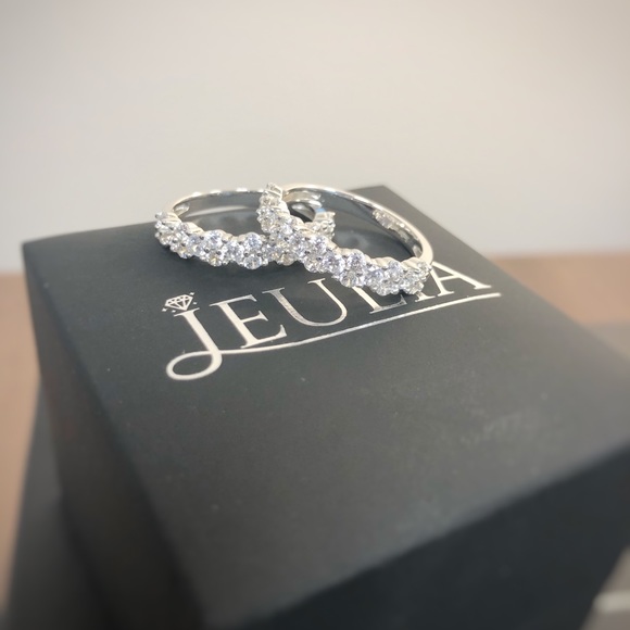 Stackable *New Jeulia cocktail rings. - Picture 3 of 6